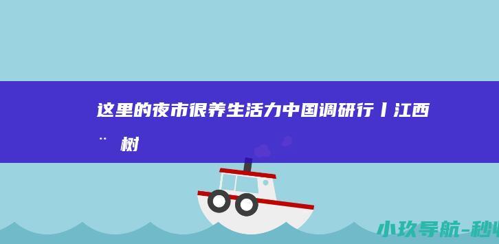 这里的夜市很养生 活力中国调研行丨江西樟树