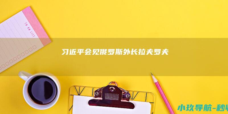 习近平会见俄罗斯外长拉夫罗夫