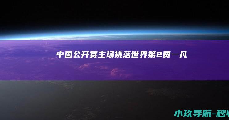 中国公开赛 主场挑落世界第2 贾一凡