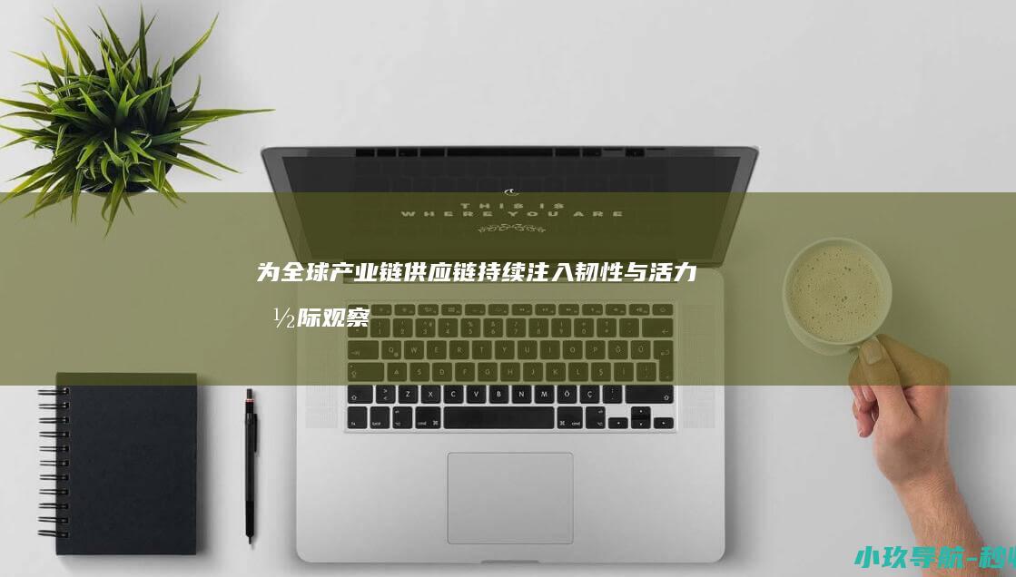 为全球产业链供应链持续注入韧性与活力 国际观察