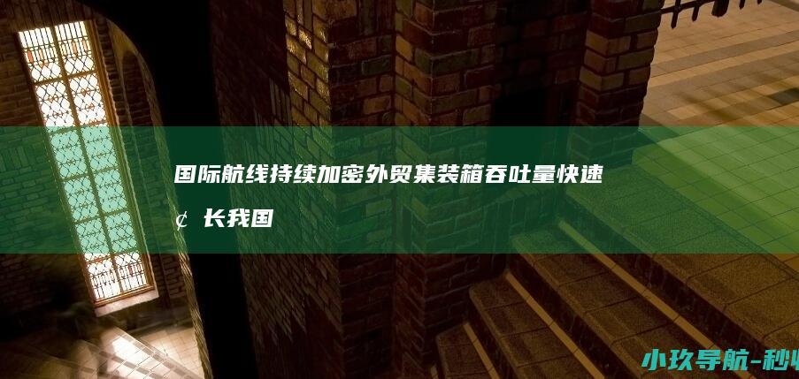 国际航线持续加密 外贸集装箱吞吐量快速增长 我国港口外贸韧性凸显