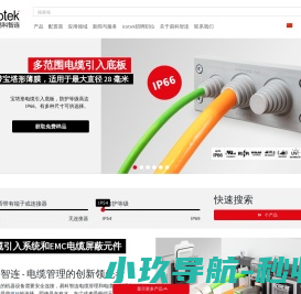 德国icotek易科智连伊克泰恪官网电缆引入系统KEL穿墙板框架底板EMC电磁屏蔽