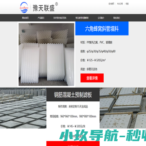 蜂窝斜管填料|ABS滤头滤帽|混凝土滤板|单孔膜空气扩散器曝气器—巩义市联盛水处理材料
