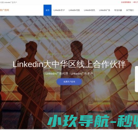 领英Linkedin广告开户,领英推广,Linkedin代理商,领英广告投放