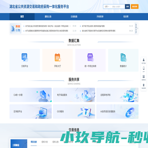 湖北省公共资源交易和政府采购一体化服务平台中控管理平台
