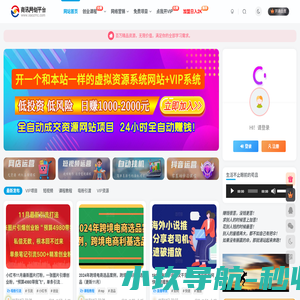 商讯网创 - 各种创业赚钱教程和创业项目分享!网上副业赚钱兼职项目实战项目