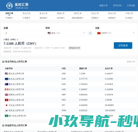实时汇率