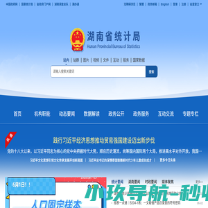 湖南省统计局 - 湖南统计信息网