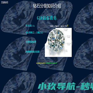 钻石4C分级知识介绍