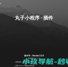 丸子小程序