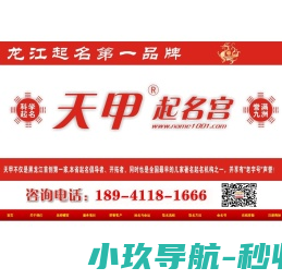 天甲起名宫