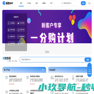 API接口大全_API开放平台_免费调用API接口市场 - 探数数据API平台
