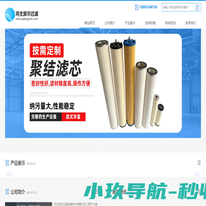 航煤滤芯-过滤分离器滤芯-聚结分离滤芯-河北派尔过滤设备技术有限公司