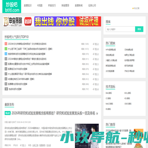 炒股吧 - 专业的学习股票知识和免费股票资讯推荐网站