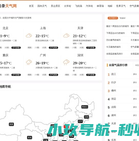分类目录天气网