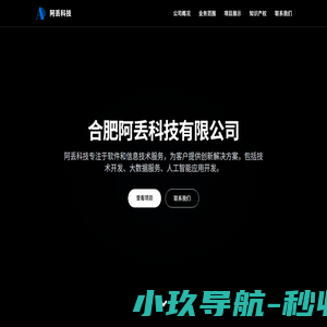 合肥阿丢科技有限公司 - 专业的软件和信息技术服务 | 阿丢科技